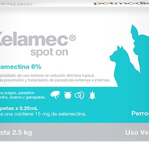 XELAMEC SPOT ON - Perros y Gatos Hasta 2.5kg (Caja 5 pipetas)
