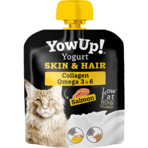YowUp! - Yogurt Salmón-Piel y Pelo Gato 85gr