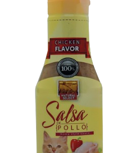 SALSA CASERA GATOS CON SABOR A POLLO 220 ml