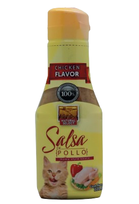 SALSA CASERA GATOS CON SABOR A POLLO 220 ml