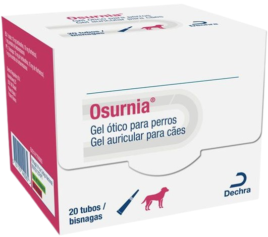 Osurnia 1.2 g x 2 tubos 1 tratamiento / GEL ÓTICO