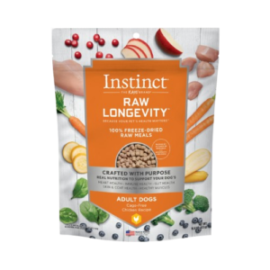 INSTINCT RAW LONGEVITY -ADULTO-POLLO 9.5 oz