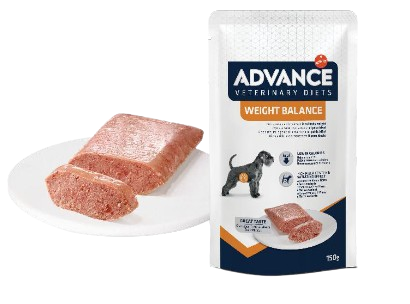 ADVANCE VETERINARY DIETS DOG WEIGHT BALANCE - POUCH 150GR