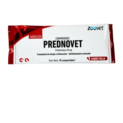 PREDNOVET 20mg (Blister 10 Comprimidos)