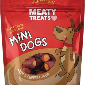 MEATY TREATS BAC'N CREATIONS MINI BITES 3oz Mini Dogs