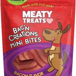 MEATY TREATS BAC'N CREATIONS MINI BITE (Mini tocinos) 3oz