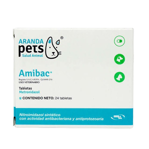 Amibac Caja de 24 Tabletas de 1g