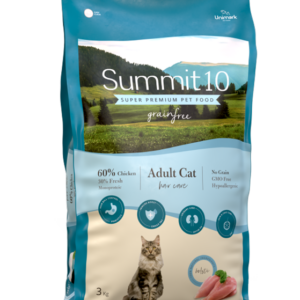 SUMMIT 10 CUIDADO DEL PELO DE GATO ADULTO POLLO FRESCO Y PATATA - 3KG