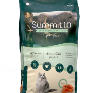 SUMMIT 10 CUIDADO DEL PELO DE GATO ADULTO SALMÓN Y PATATA - 3KG