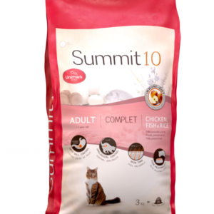 SUMMIT 10 GATO ADULTO POLLO Y ARROZ - 1.5KG