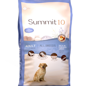 SUMMIT 10 PERRO ADULTO POLLO Y ARROZ - 15KG