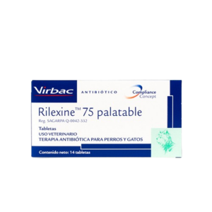 VIRBAC RILEXINE PALATABLE - 75mg