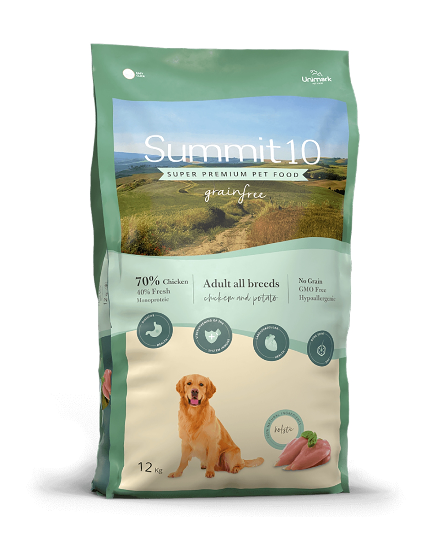 SUMMIT 10 PERRO ADULTO POLLO FRESCO Y PATATA - 12KG