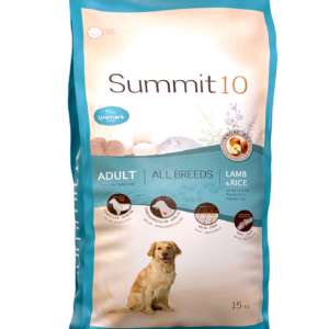 SUMMIT 10 PERRO CORDERO Y ARROZ - 15KG