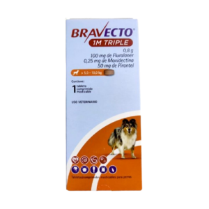Bravecto 1M Triple 100mg 5kg-10kg