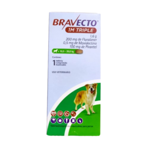 Bravecto 1M Triple 200mg 10kg-20kg
