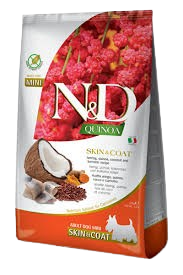 ND QUINOA CANINE ADULTO MINI SKIN PEIXE 2.5KG