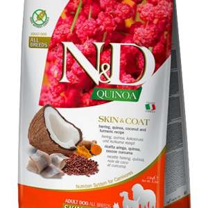 ND QUINOA CANINE ADULT SKIN PEIXE 10KG