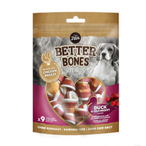 Better Bones Huesos Pequeños Pato y Arándano - 10 Uni