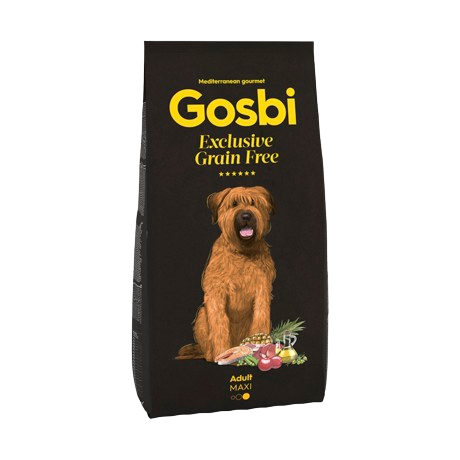 GOSBI EXCLUSIVE GRAIN FREE ADULT MAXI 12Kg