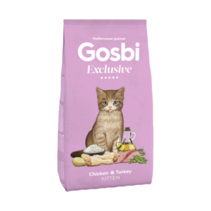 GOSBI EXCLUSIVE CAT CHICKEN & TURKEY KITTEN 1,5 Kg