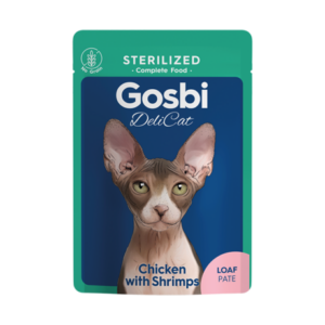 GOSBI DELICAT STERILIZED CHICKEN with SHRIMPS LOAF 70g