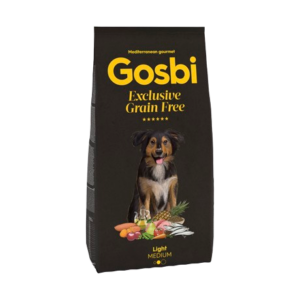 GOSBI EXCLUSIVE GRAIN FREE LIGHT MEDIUM 3KG