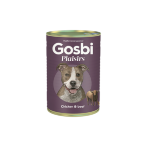 GOSBI PLAISIRS CHICKEN & BEEF 400g