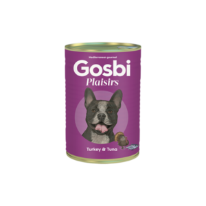 GOSBI PLAISIRS TURKEY & TUNA 400g