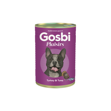 GOSBI PLAISIRS TURKEY & TUNA 400g