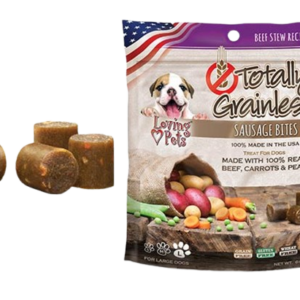 LOVING PETS -  GRAINLESS   SAUSAGE BITES BEEF STEW 60oz