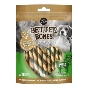 Better Bones Twists Zeus Cordero y Menta - 10 Uni