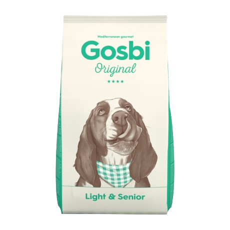 GOSBI ORIGINAL DOG LIGHT & SENIOR 3 Kg