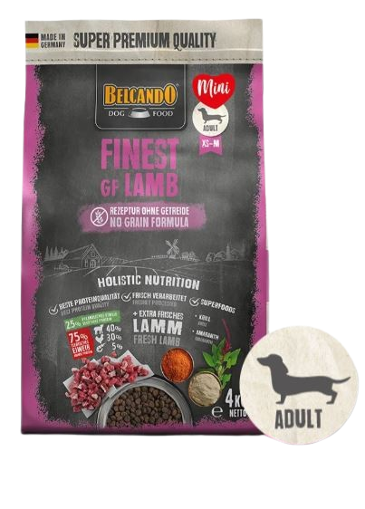 BELCANDO FINEST GF LAMB 4 KG