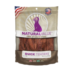 LOVING PETS - NATURAL VALUE DUCK TENDER  13 0Z