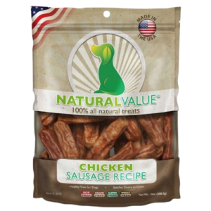 LOVING PETS - NATURAL VALUE CHICKEN SAUSAGE RECIPE 13oz