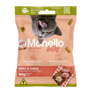 MONELLO BITES GATOS – CASTRADOS 80gr