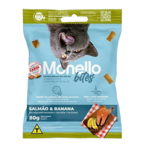 MONELLO BITES GATOS –  BOLAS DE PELOS 80gr