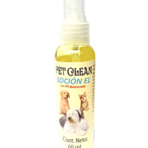 LOCIÓN PET CLEAN 60ml AROMA TALCO