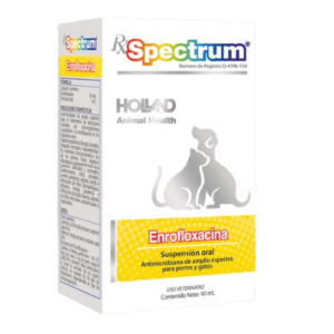 Enrofloxaciona Suspensión Oral 2.5% 40ml - Spectrum