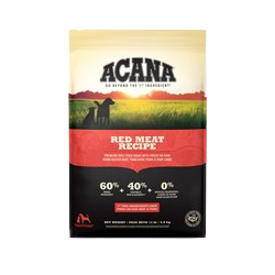 ACANA DOG RED MEAT RECIPE 4.5LB