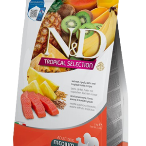 ND TROPICAL SELECTION SALMON ADULTO MEDIUM & MAXI 12KG