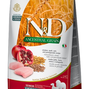 ND  Pollo & Granada Senior Medium & Maxi 10.1kg