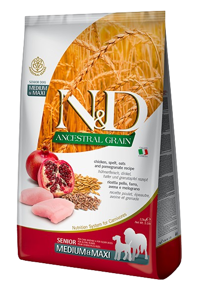 ND Pollo & Granada Senior Medium & Maxi 10.1kg