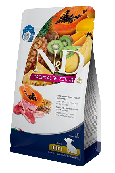 ND TROPICAL SELECTION CORDERO PUPPY MINI 2.5KG