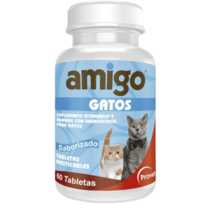 AMIGO GATOS - 60 Tabletas