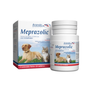MEPRAZOLIC - 25 TABLETAS