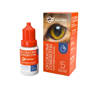 OFLOXACINA-CONDROITIN - Antibiótico 5ml