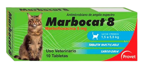 MARBOCAT 8mg - 10 Tabletas