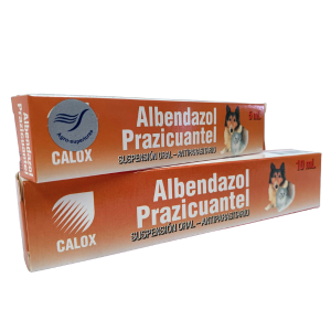 Albendazol Prazicuantel - CALOX 10 ML Y 5 ML